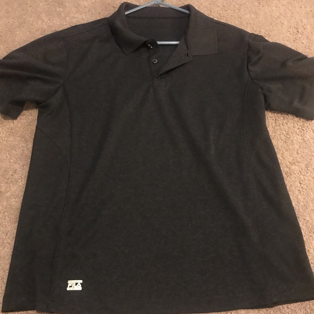 Men’s large Fila Golf polo gray